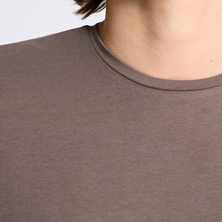 Premium basic tee "Casper" Brown